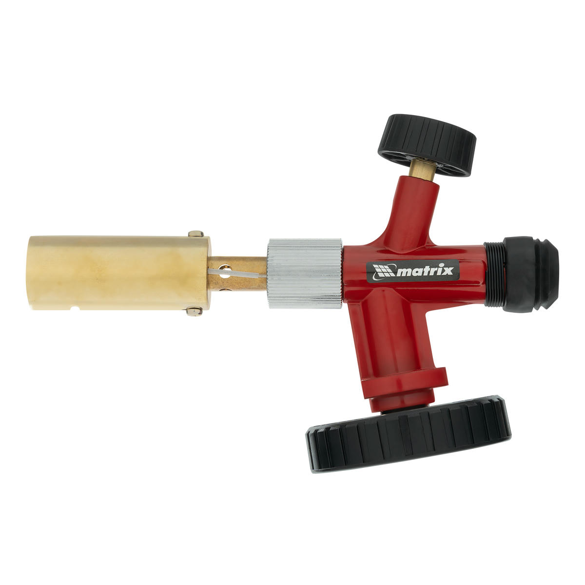 Горелка газовая пьезоподжиг, металл. корпус MATRIX preview 5