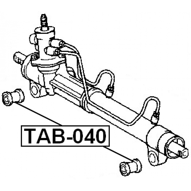 Сайлентблок FEBEST TAB-040 preview 2