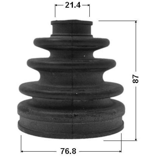 Пыльник шрус наружный комплект 76.8x87x21.4 preview 2