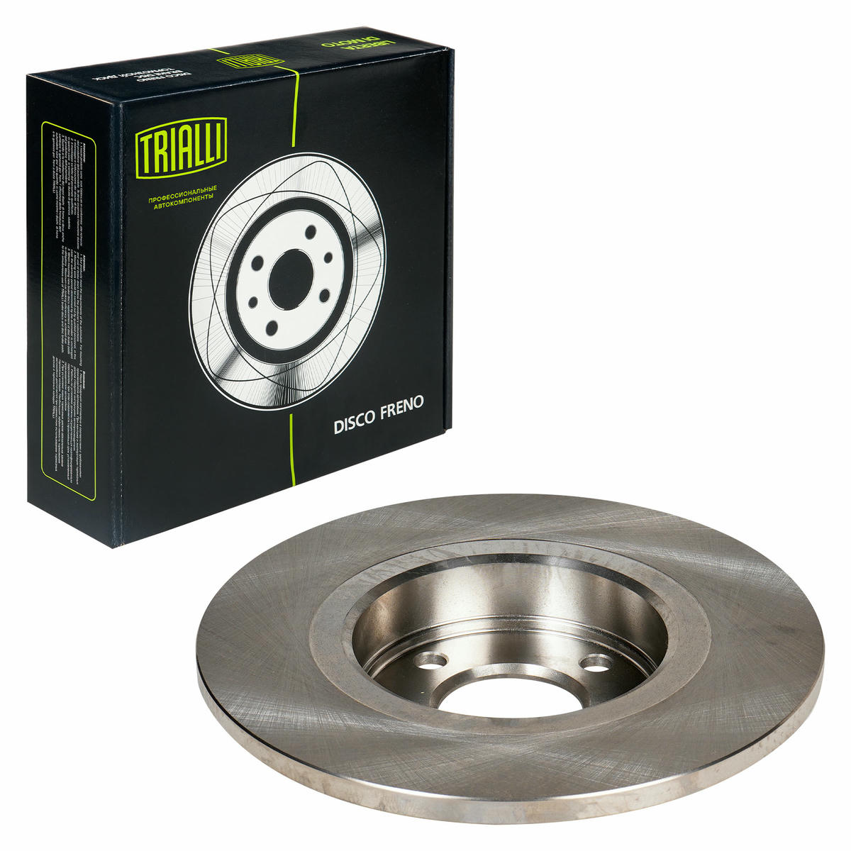 Диск тормозной передний вентилируемый TRIALLI DF 095102 preview 2