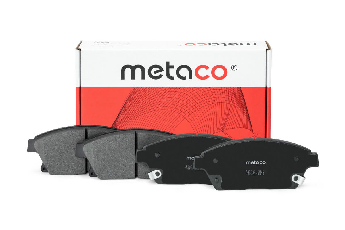 Колодки тормозные передние к-кт metaco 3000-050 preview 1