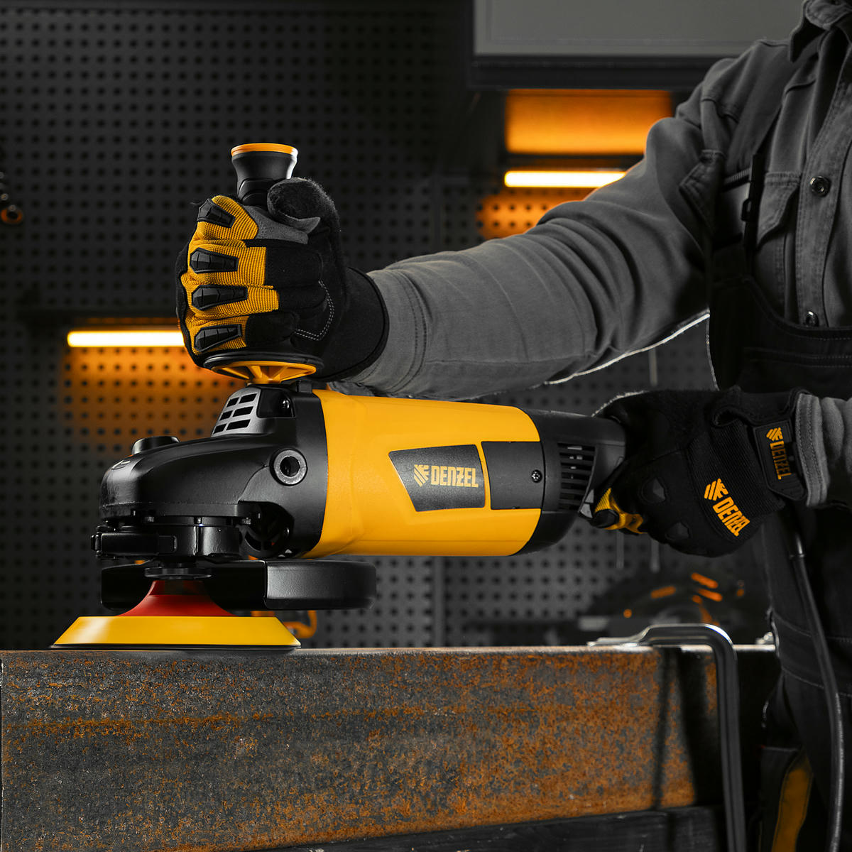 Машина шлифовальная угловая AG230-2600, 2600 Вт, 230 мм, 6000 об/мин// Denzel preview 16