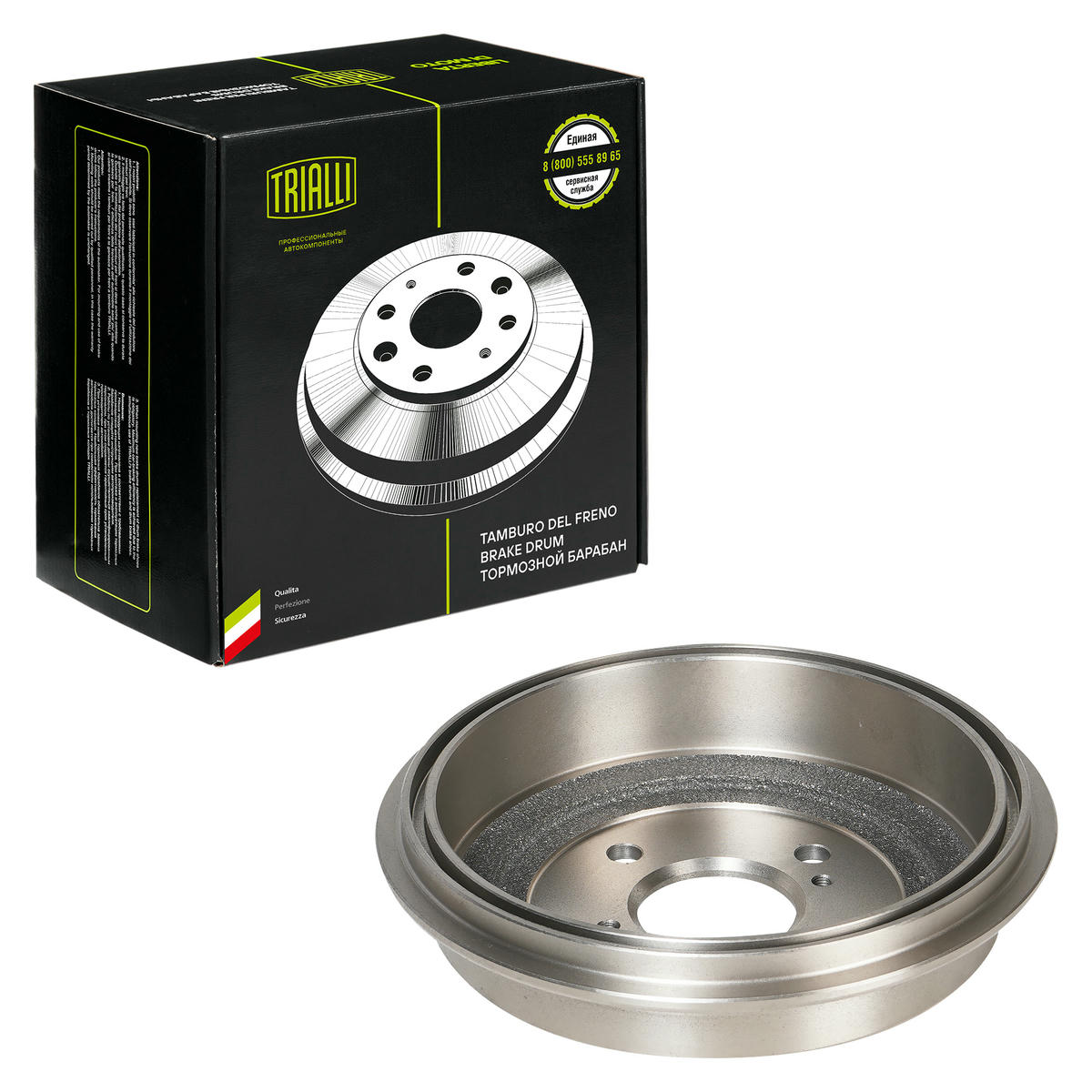 Барабан тормозной TRIALLI TF 211307 preview 2