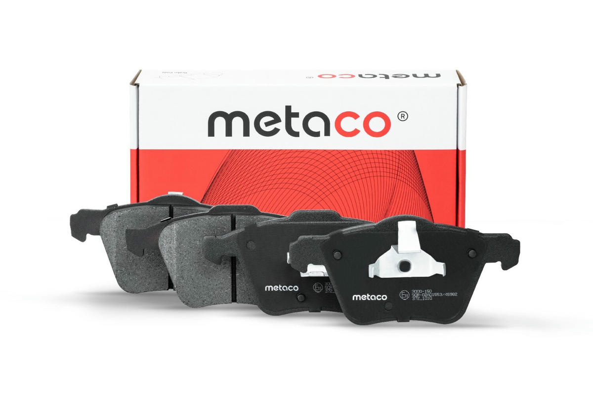 Колодки тормозные передние к-кт metaco 3000-150 preview 1 Колодки тормозные передние к-кт metaco 3000-150 preview 1