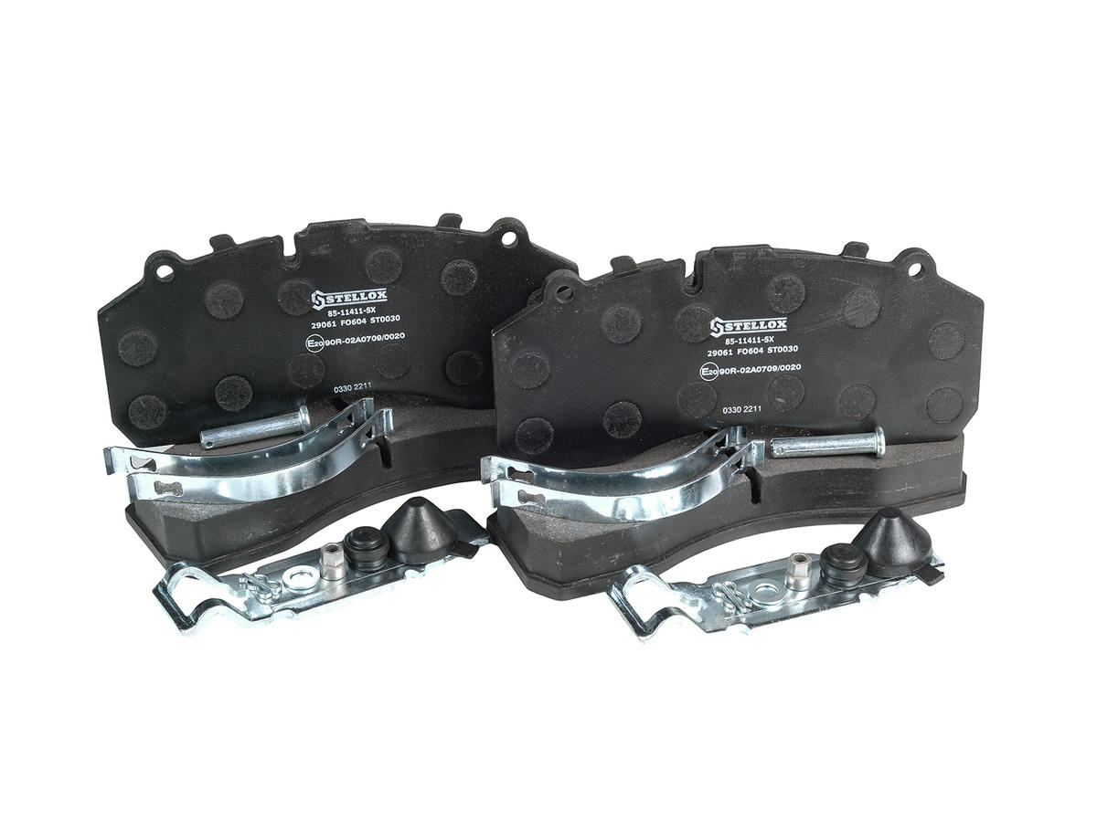 85-11411-SX_колодки дисковые !с полн. р/к, 32mm,29 061 Omn MB Actros 18, KAMAZ 5490 preview 1