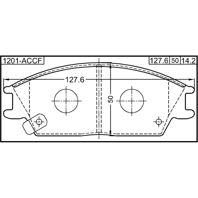 Колодки пер.HYUNDAI ACCENT/VERNA 1999-2013 preview 2