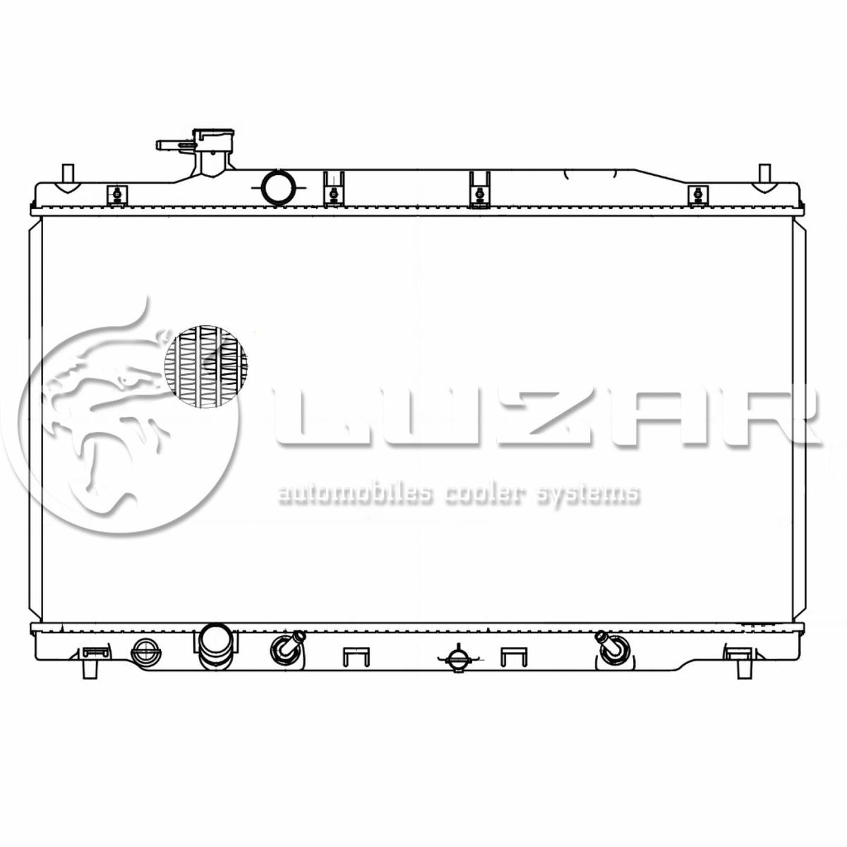 Радиатор основной LUZAR LRc 231ZA preview 2