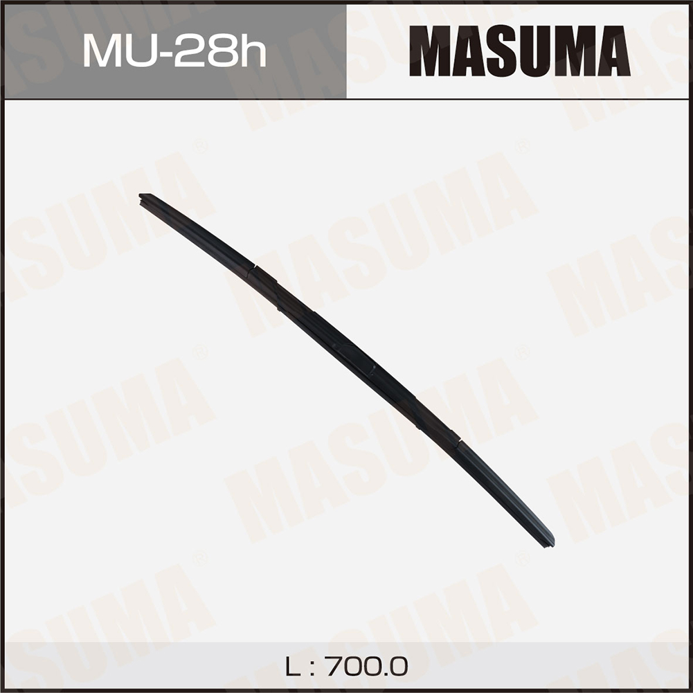Щетка стеклоочистителя 700 мм гибридная 1 шт MASUMA Aero Vogue MU-28h preview 1