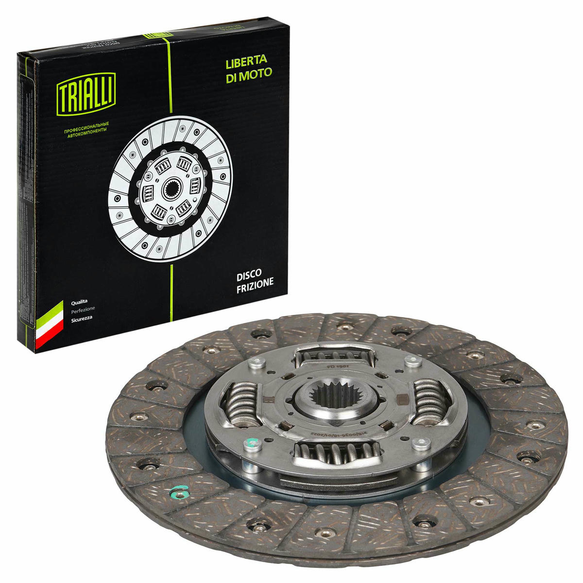 Диск сцеп. для а/м Toyota Avensis (00-)/RAV4 (00-) 1.6i/1.8i (ведом.) (FD 1901) preview 1