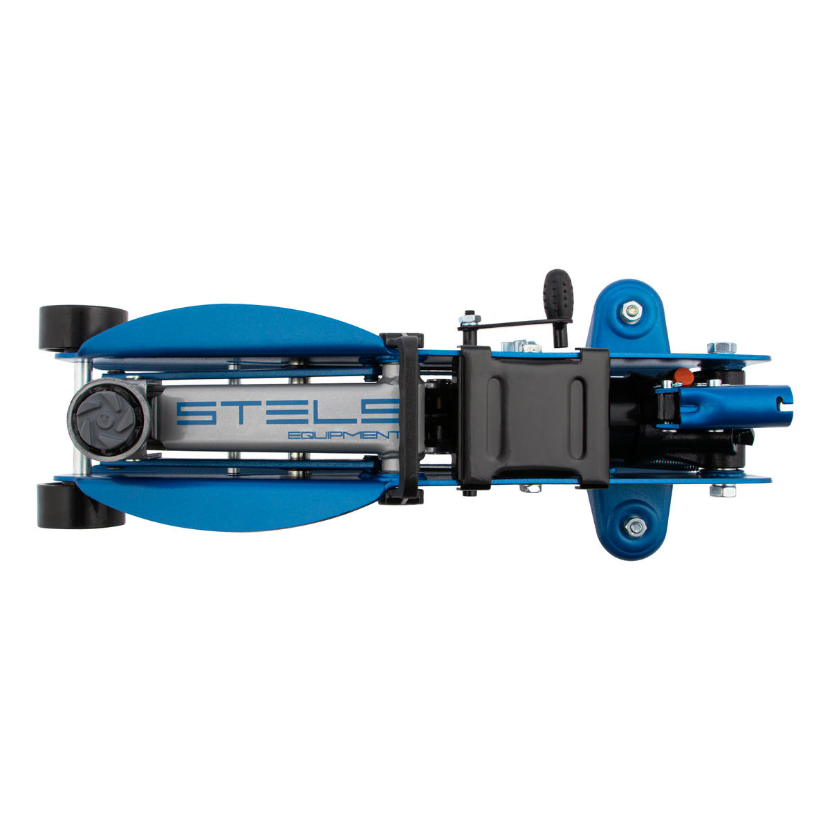 Домкрат подкатной гидравлический 2,5т (140-385мм) с фиксатором (в кейсе) STELS preview 5