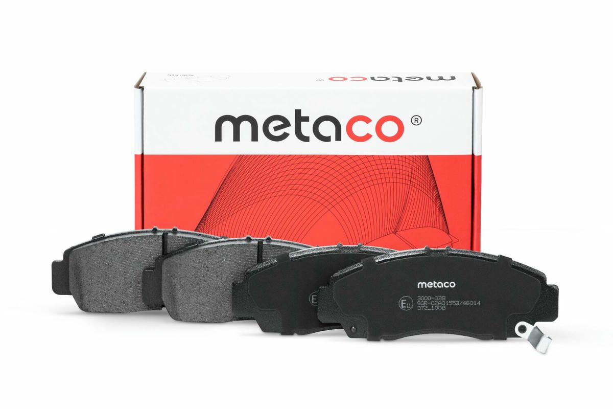 Колодки тормозные передние к-кт metaco 3000-038 preview 1 Колодки тормозные передние к-кт metaco 3000-038 preview 1