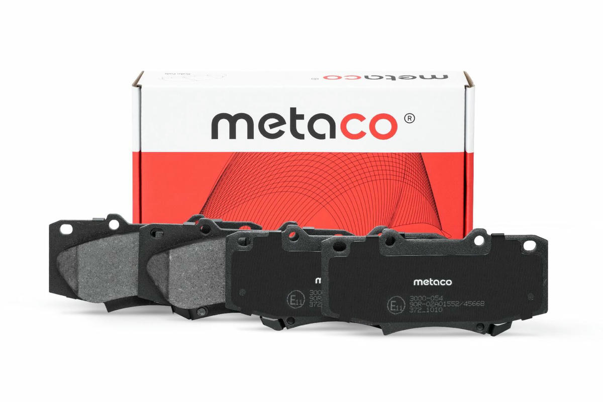 Колодки тормозные передние к-кт metaco 3000-054 preview 1