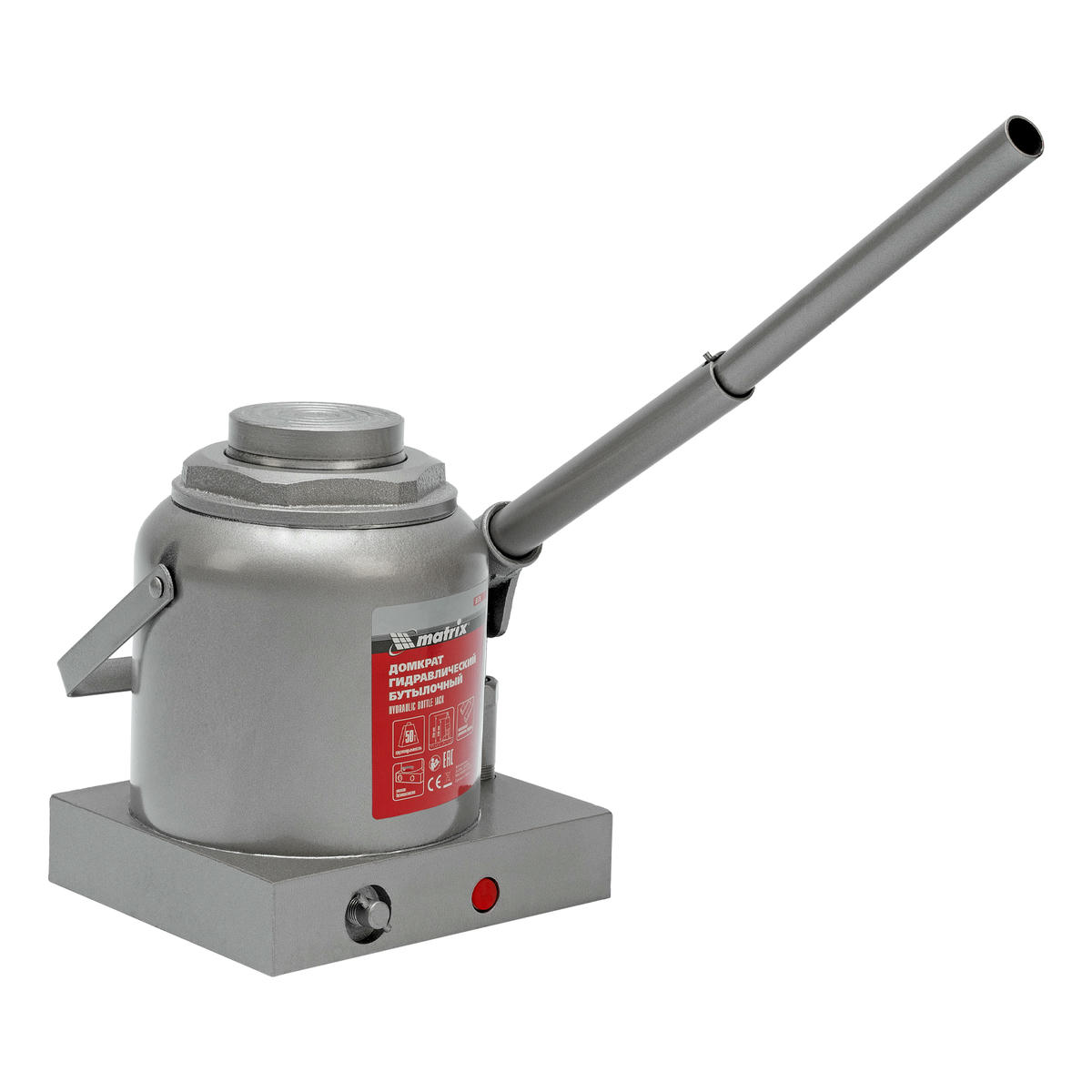 Домкрат бутылочный 50т гидравлический 236–356мм MATRIX preview 6