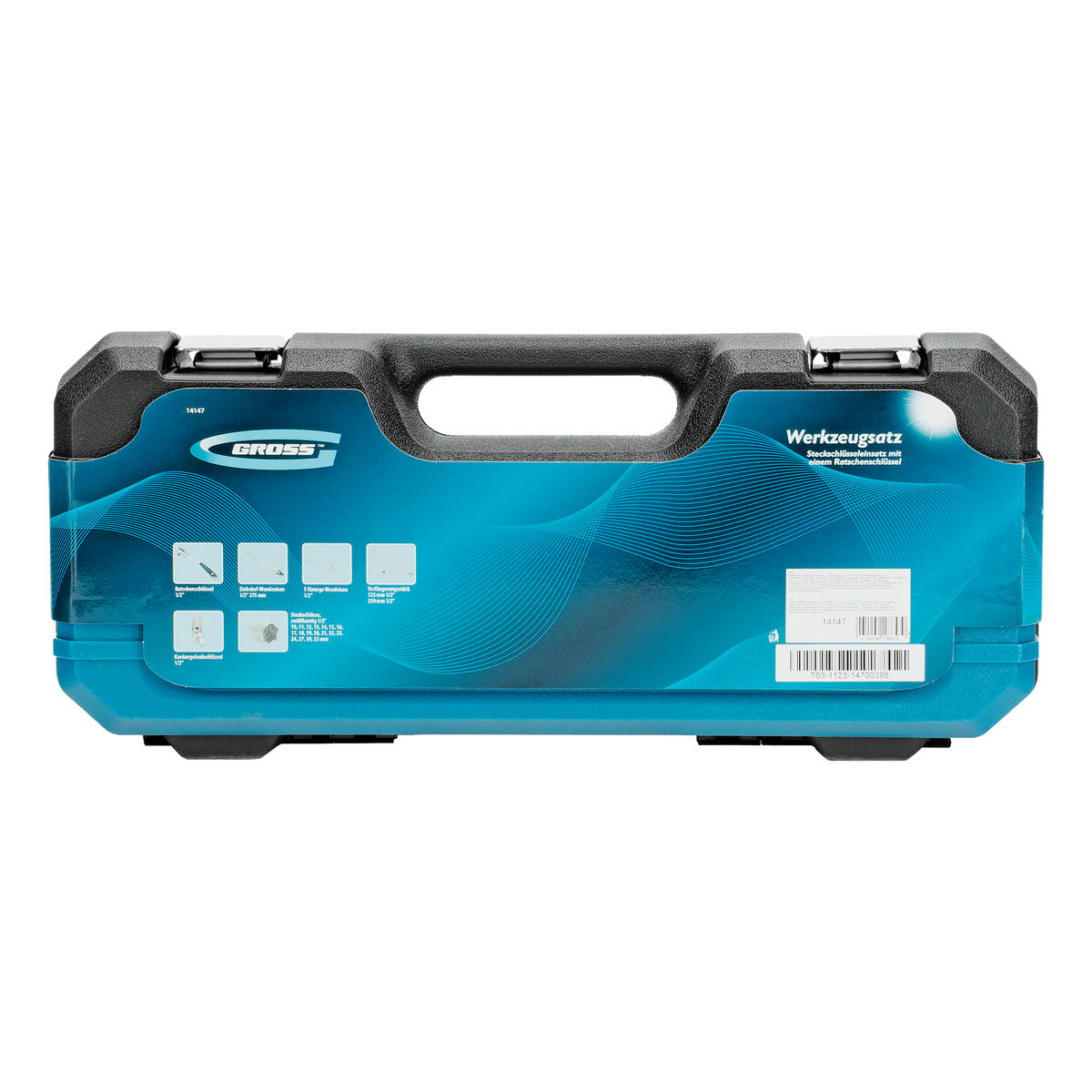 Набор инструмента 24пр. 1/2" 120 зубьев GROSS preview 14