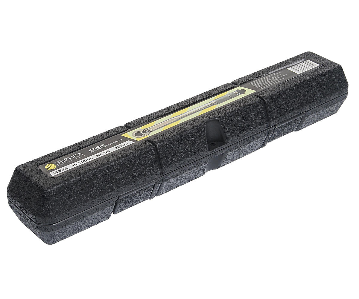 Ключ динамометрический 3/8" (19-110Nm) 365мм ЭВРИКА preview 2