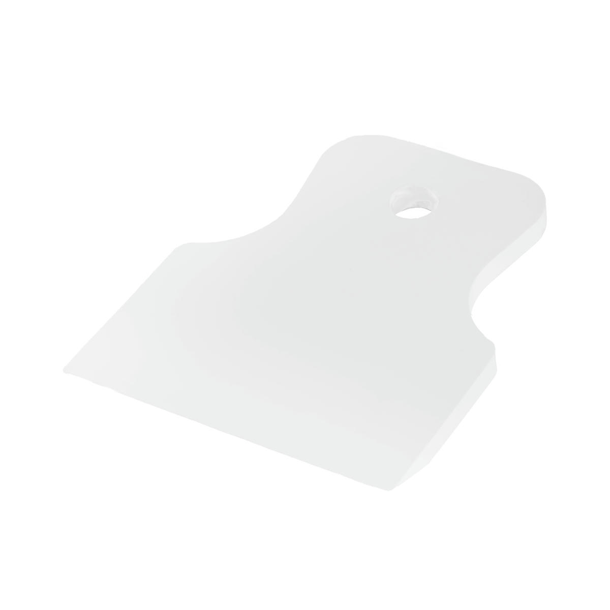 Шпатель 60мм белая резина Сибртех preview 2