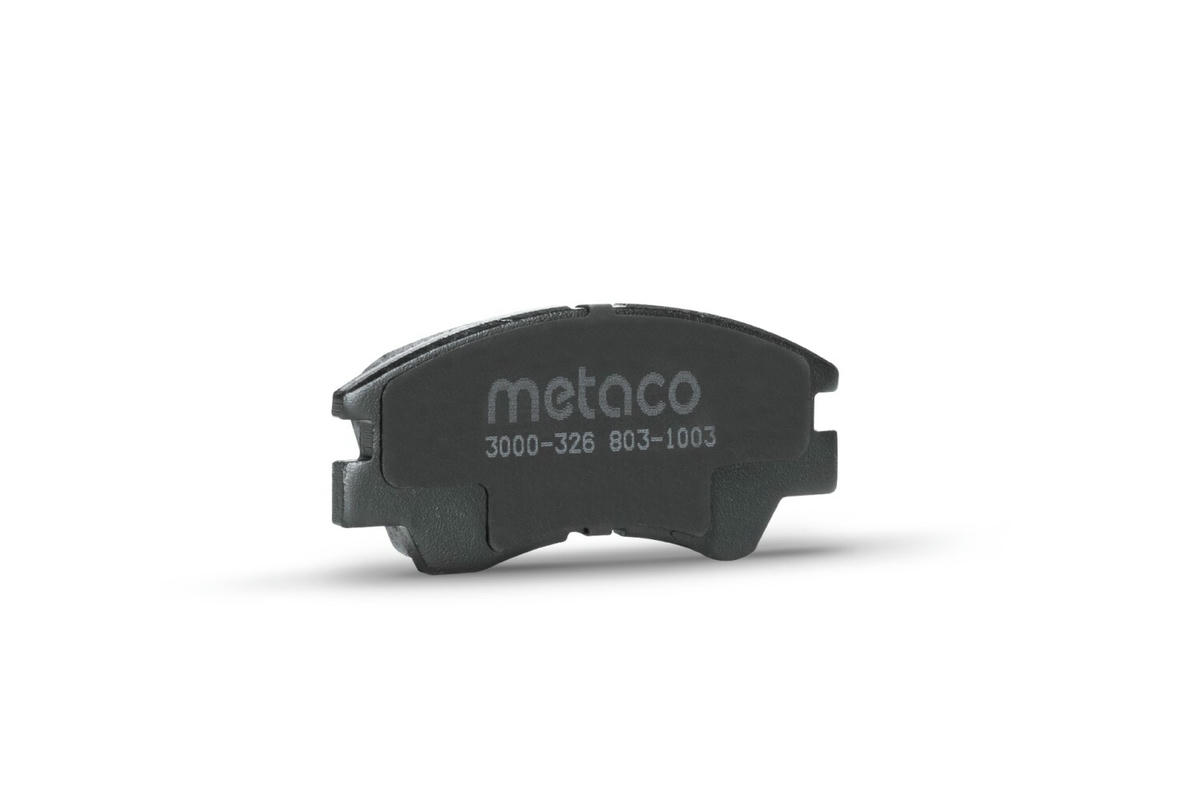 Колодки тормозные передние к-кт metaco 3000-326 preview 3