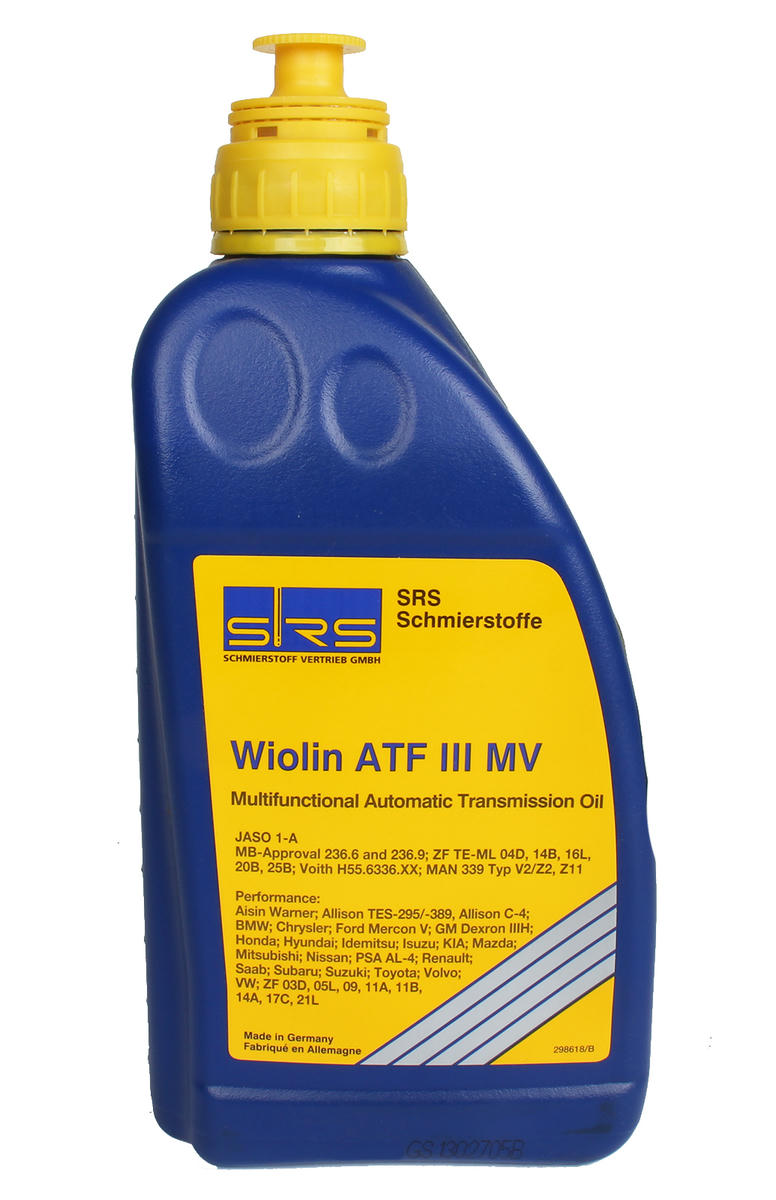 Масло трансмиссионное SRS VIOLIN ATF DIII MV 1л (красный) preview 1