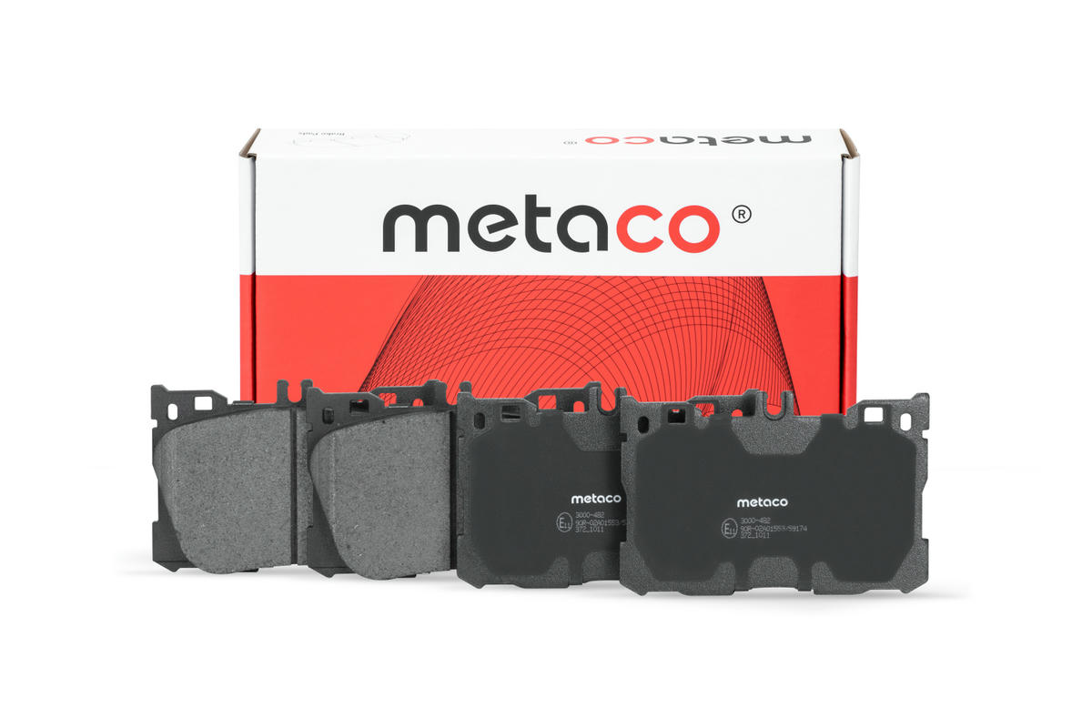 Колодки тормозные передние к-кт metaco 3000-482 preview 1 Колодки тормозные передние к-кт metaco 3000-482 preview 1