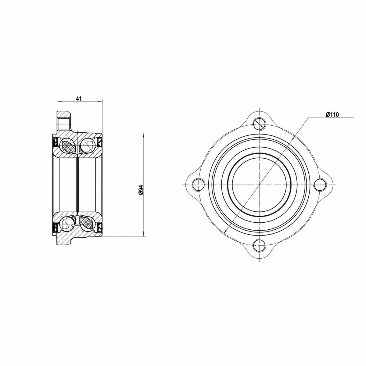 Подшипник ступицы TRIALLI MR 2638 preview 4
