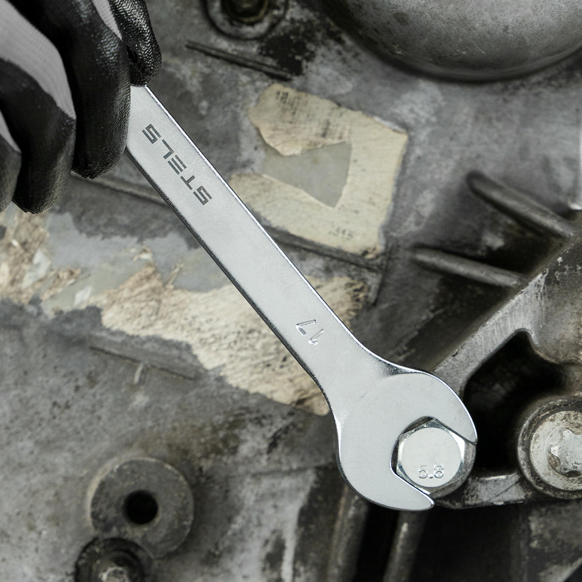 Набор ключей комбинированных 8-19мм 8 шт. матов. хром STELS preview 9