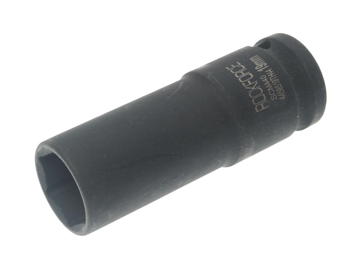Головка торцевая 19 1/2" 6гр ударная, удлиненная, тонкостенная RROCK FORCE preview 1