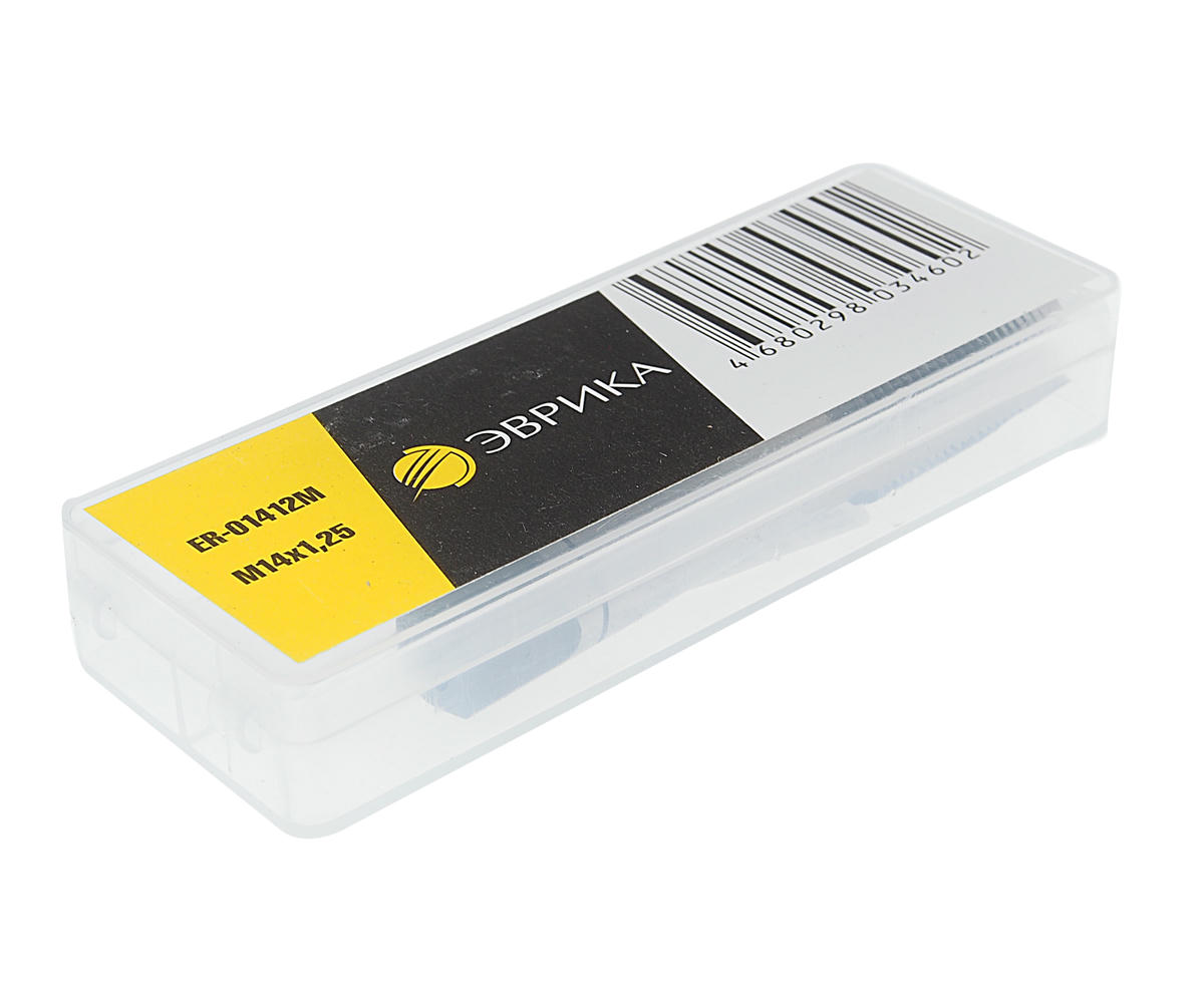 Метчик М14х1,25 (2шт) в пласт. футляре ЭВРИКА preview 1