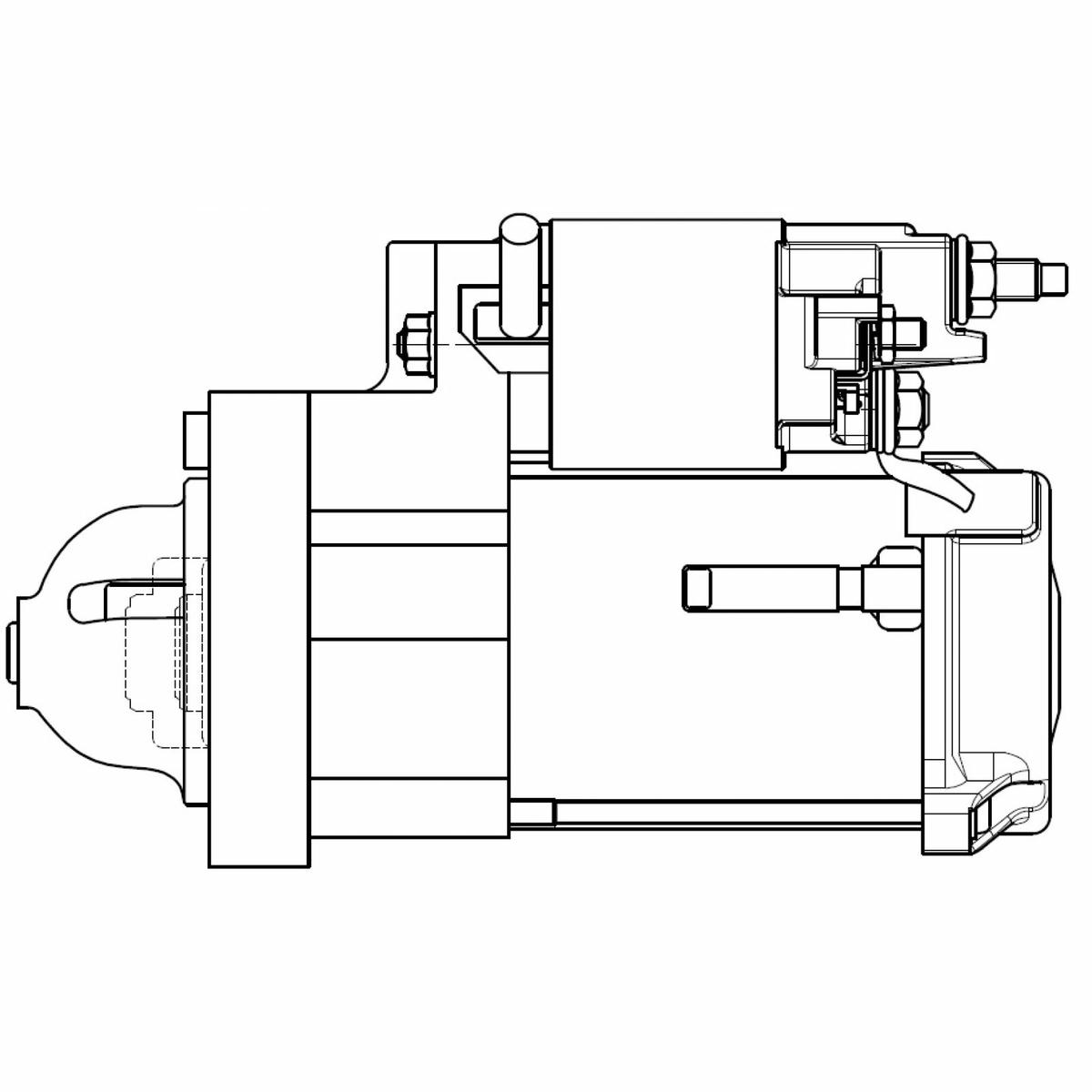 Стартер для а/м BMW X1 F48 (14-) 2.0D 1,9кВт (LSt 2613) preview 6