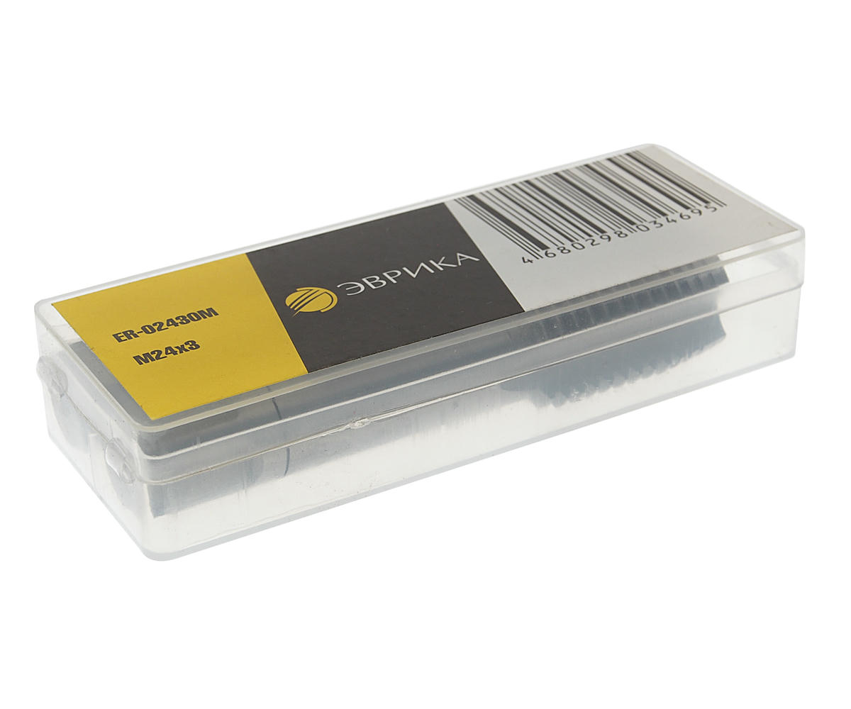 Метчик M24x3 (2шт) в пластиковом футляре ЭВРИКА preview 1