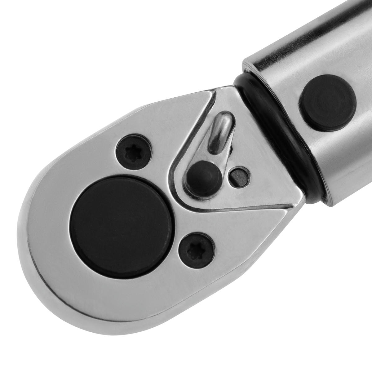 Ключ динамометрический 5-24Нм 1/4" CrV хромир STELS preview 4