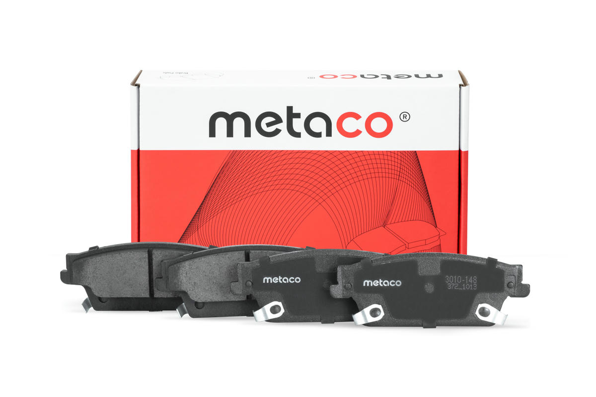 Колодки тормозные задние к-кт metaco 3010-148 preview 3