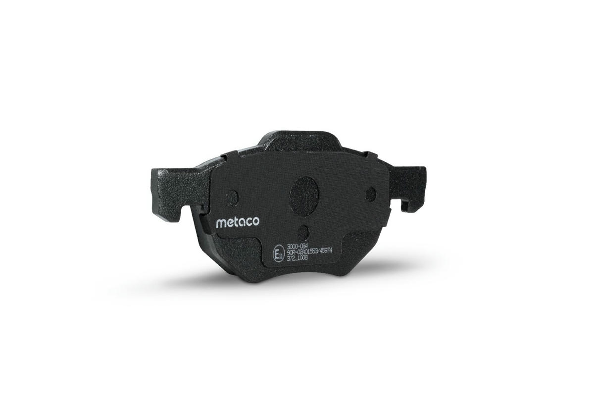 Колодки тормозные передние к-кт metaco 3000-084 preview 3