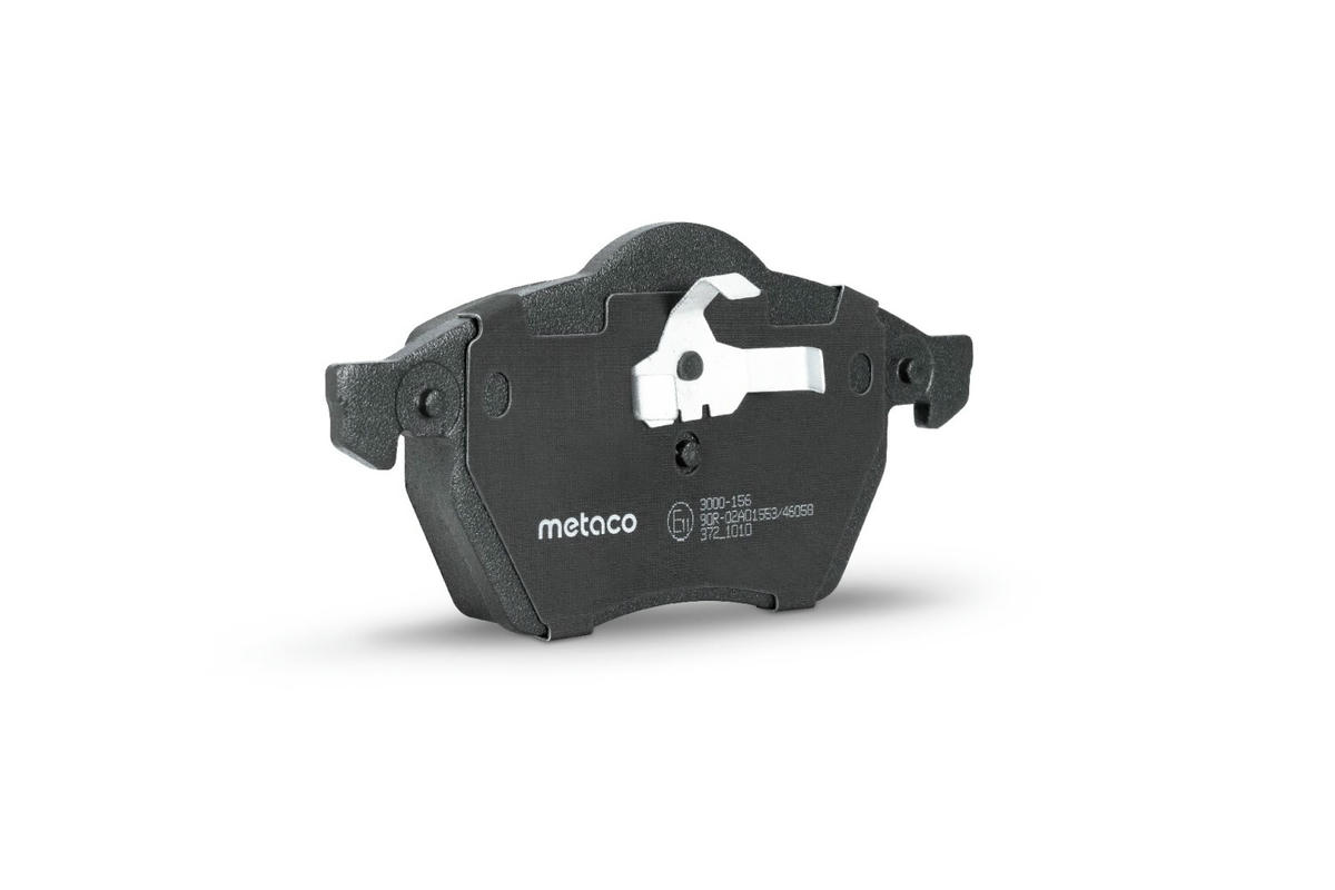 Колодки тормозные передние к-кт metaco 3000-156 preview 2