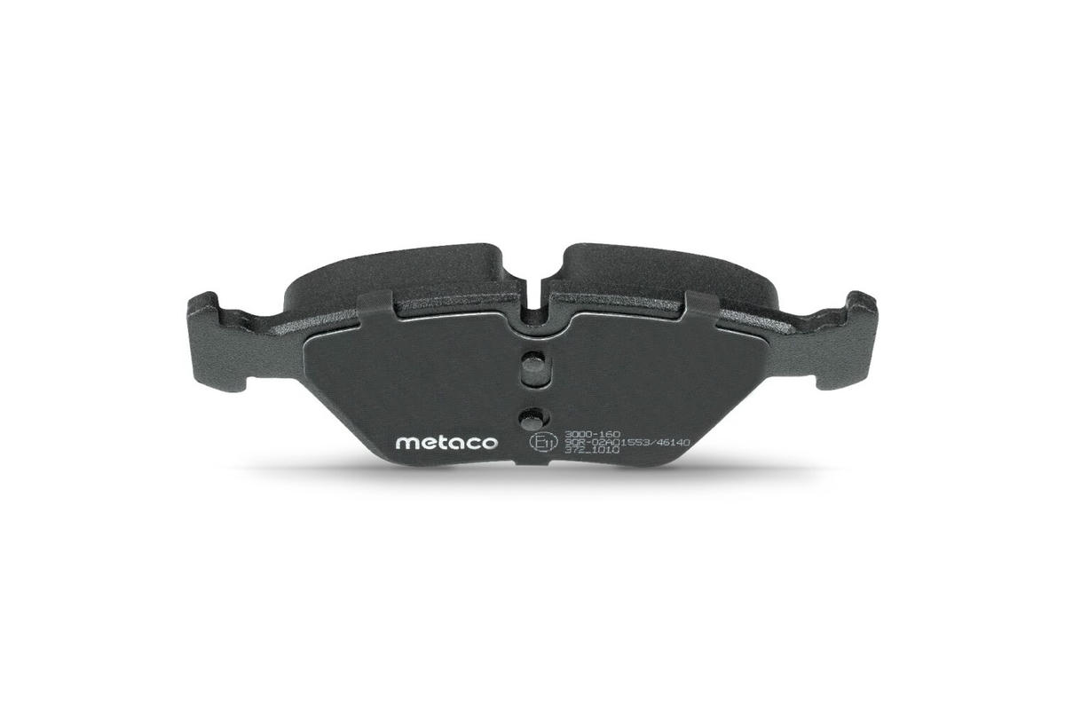 Колодки тормозные передние к-кт metaco 3000-160 preview 6
