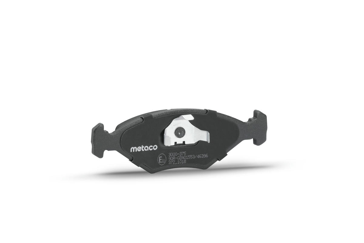 Колодки тормозные передние к-кт metaco 3000-375 preview 2 Колодки тормозные передние к-кт metaco 3000-375 preview 2
