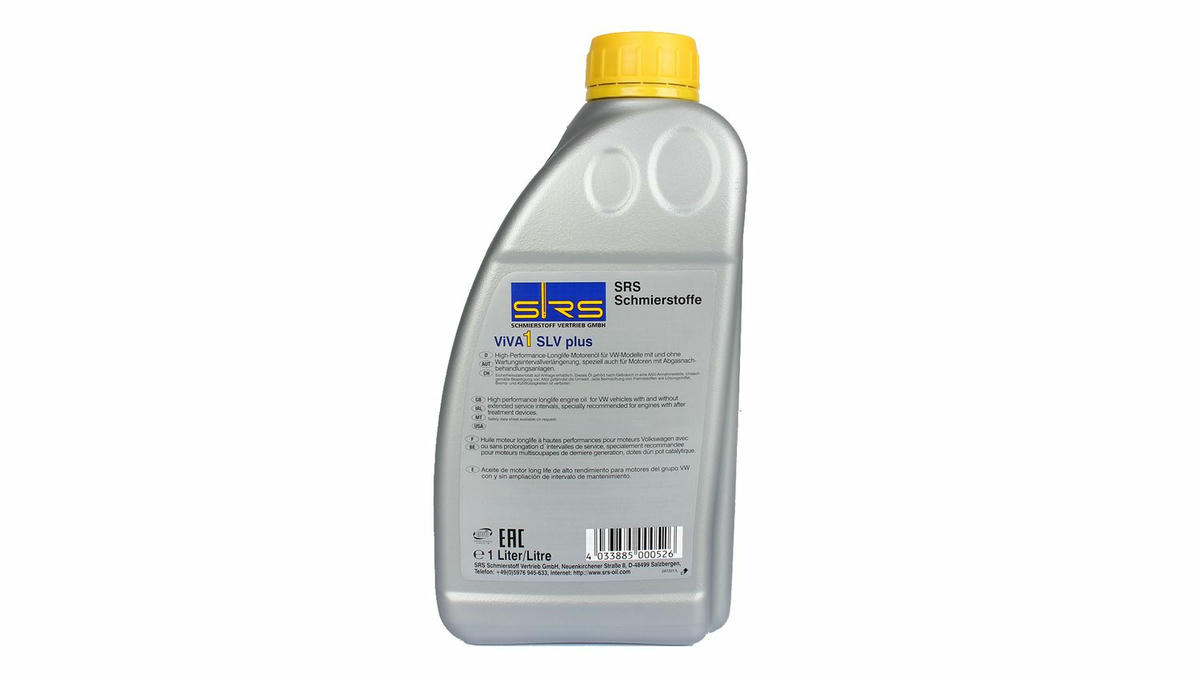 Масло моторное SRS VIVA1 SLV TOP (plus) 5W30 1л синт. preview 1