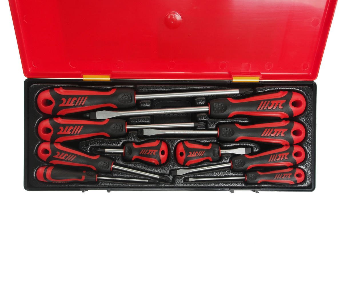 Набор отверток усиленных в кейсе 10шт (ст. арт. JTC-K7101) JTC /1 preview 2