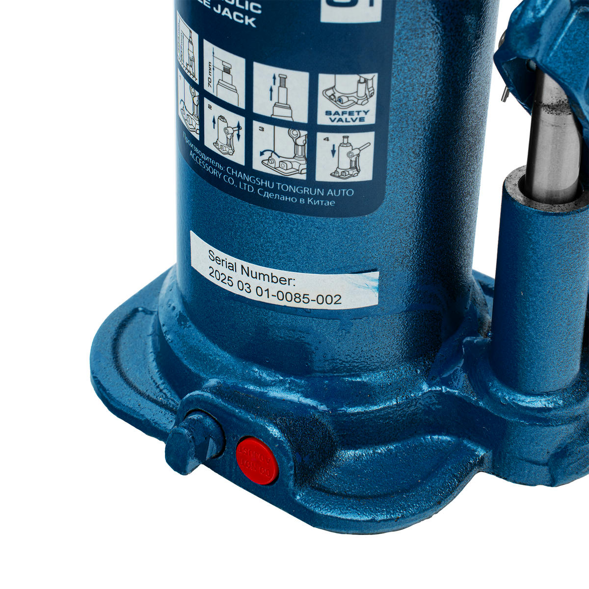 Домкрат бутылочный 5т гидравлический подъем 207-404мм STELS preview 5 Домкрат бутылочный 5т гидравлический подъем 207-404мм STELS preview 5
