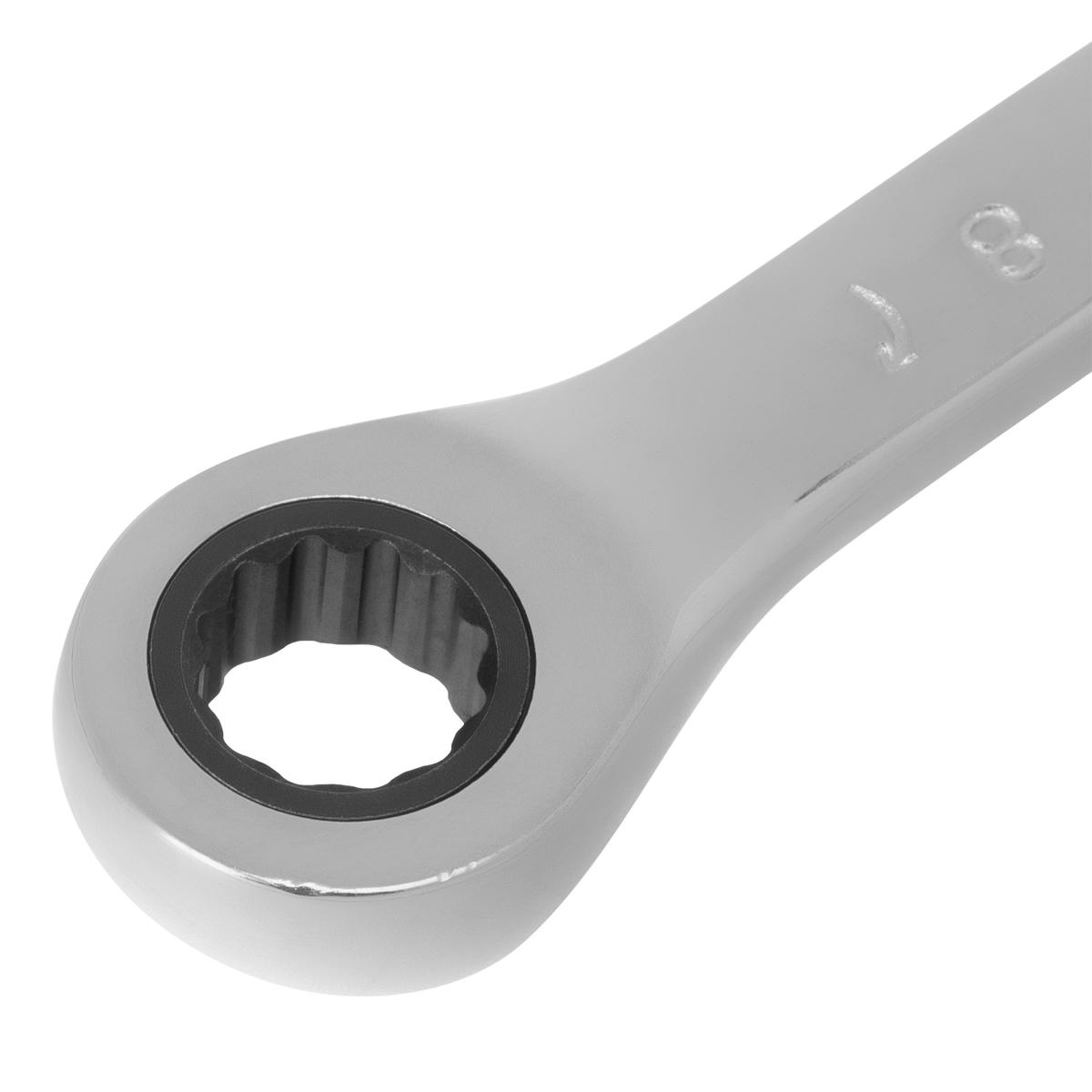 Ключ комбинированный 8мм трещоточный MATRIX preview 4