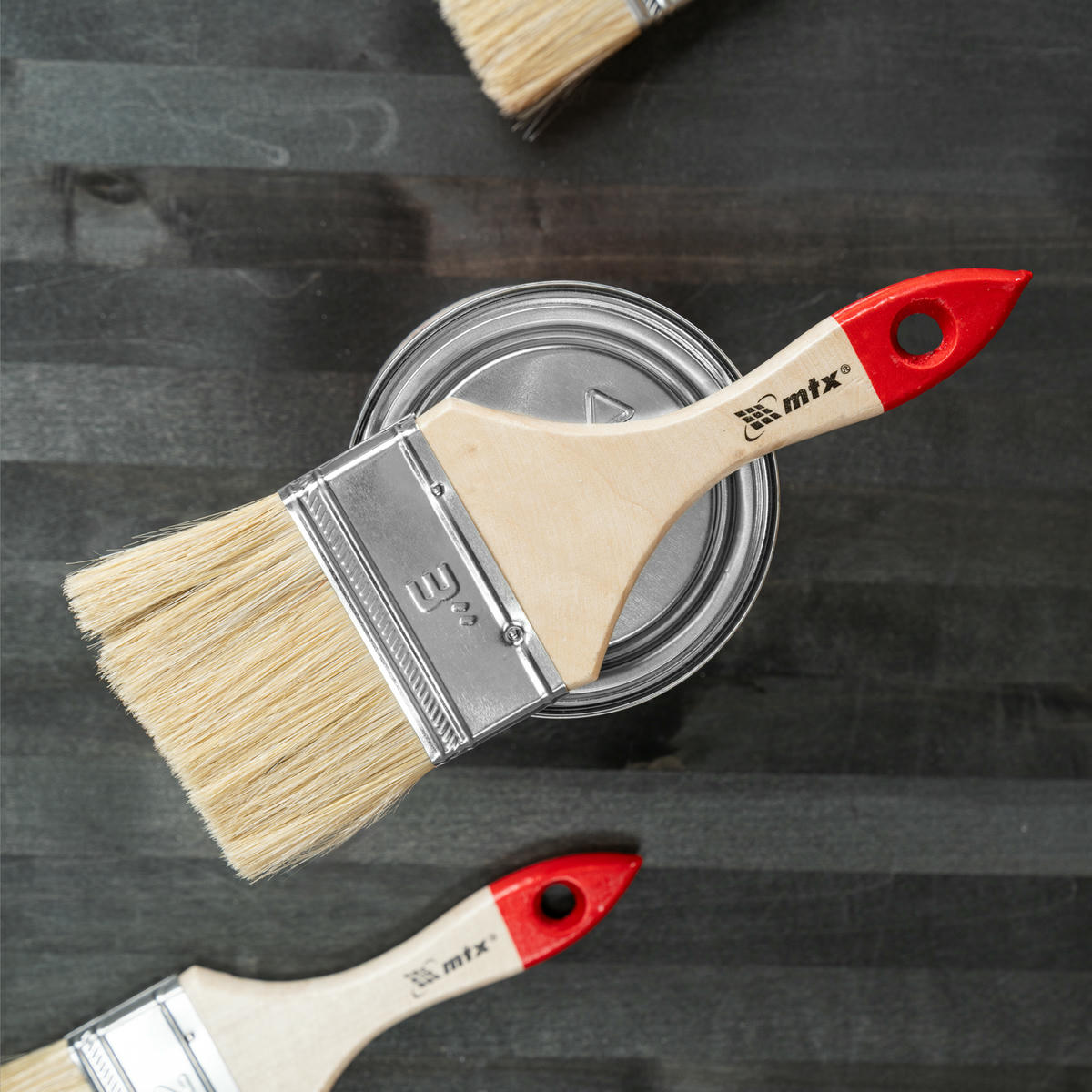 Кисть плоская "Стандарт" 3", натуральная щетина MATRIX preview 5