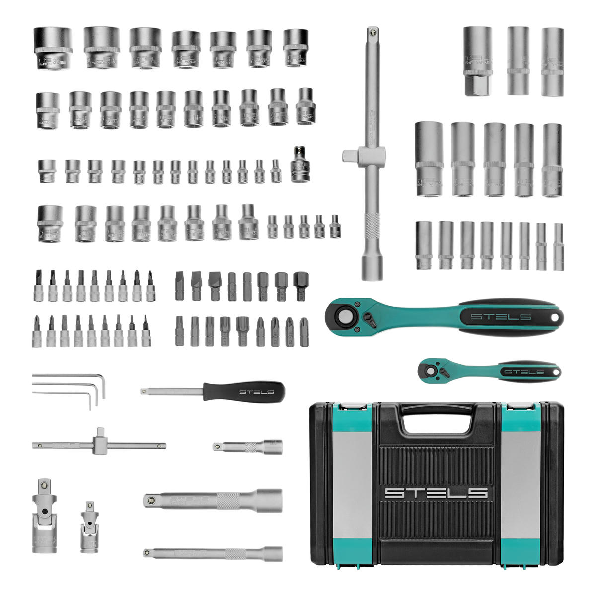 Набор инструмента 109 пр. 12-гр. головки STELS preview 2