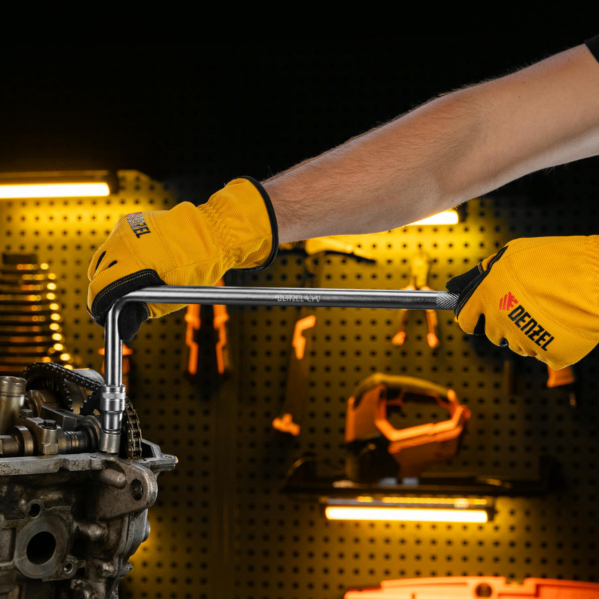 Вороток 1/2" 375мм Г-образный DENZEL preview 9