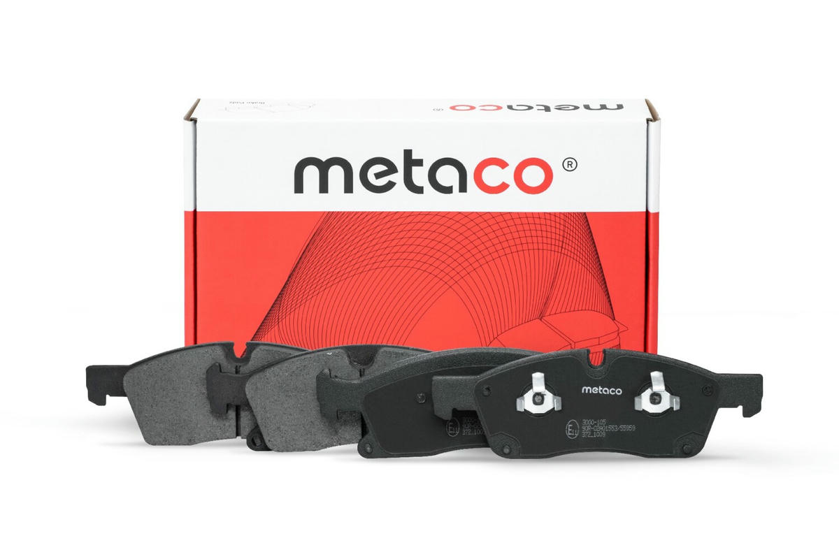 Колодки тормозные передние к-кт metaco 3000-105 preview 1 Колодки тормозные передние к-кт metaco 3000-105 preview 1