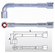Ключ торцевой L-обр 18мм под шпильку (АвтоDело) 40758