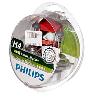 Лампа 12V H4 (60/55) P43t-38 Long Life Eco Vision (2шт) 12V Philips