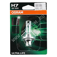 Лампа 12V H7 (55) PX26d ULTRA LIFE 12V Osram