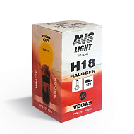 Лампа галогенная AVS Vegas H18.12V.65W (1 шт.)