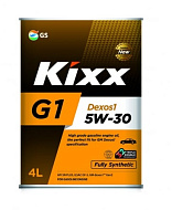 Масло моторное KIXX G1 DEXOS 1 SN Plus 5W30 синт. 4л
