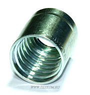 Муфта обжимная (незачистная) 1SN/2SN d=1/2"(Dусл.=12мм.)