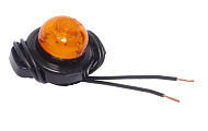 Фонарь габаритный LED 12-24V, желтый ЕВРОСВЕТ